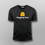 Hugging Face T-Shirt for Men – AI Vibes with a Smile