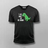 T-Rex Can't Eat Ice Cream | Funny T-shirt For Men