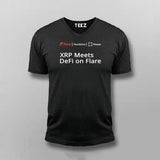 DeXRP Meets DeFi Crypto T-shirt For Men