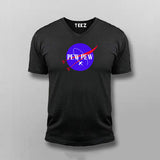 Pew Pew Space T-Shirt for Men - Fun Cosmic Style