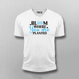 Bloom Where You Are Planted Tee