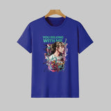 You Belong With Me T-Shirt For Men – Bold Fan Art for Pop Hearts
