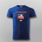Brainwashing Science T-Shirt For Men - Funny & Smart Geek Tee
