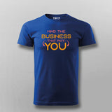 Mind the Business T-Shirt for Men – Online India