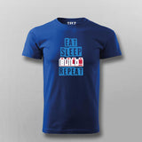 Eat Sleep Build Repeat T-Shirt for Men