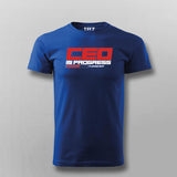 CEO in Progress – Future Boss Loading T-Shirt For Men