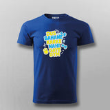 Dus Bahane Gym Funny Hindi T-shirt For Men