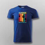 Summer Beach Mode On T-shirt For Men