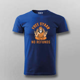Free Gyaan No Refunds Funny T-shirt For Men