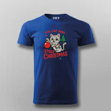 The Cat Who Stole Christmas T-shirt For Men