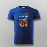 AI Has Better Social Skills T-Shirt For Men – Built for Code & Comfort