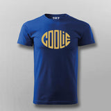 Coolie Men’s T-Shirt – Bold Front Gold Emblem Design