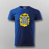Enter Code Refresh Repeat T-Shirt For Men – Dev Life Loop