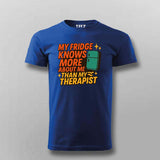 Fridge Knows Me T-Shirt For Men – Confessions of a Midnight Snacker