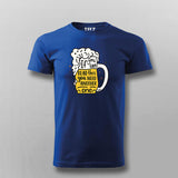 Beer Quote T-shirt For Men