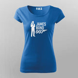 James Bond Women’s Tee – 007 Style with Attitude