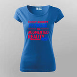 Augmented Reality Feedback T-Shirt For Women – Upgrade Your Comfortzone