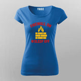 Firewall On Sleep Off T-Shirt for Women – Sysadmin Life Humor