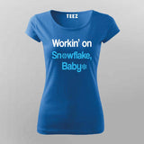 Snowflake, Baby T-Shirt – Cool Nerd Humor for Women