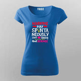 Warning! Science T-Shirt For Women - Fun Geeky