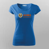 AIIMS Bhubaneswar Logo T-shirt For Women