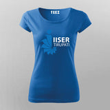 IISER Tirupati Logo T-shirt For Women