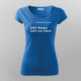 DeXRP Meets DeFi Crypto T-shirt For Women