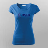 IISER Mohali Logo T-shirt For Women