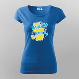 Dus Bahane Gym Funny Hindi T-shirt For Women