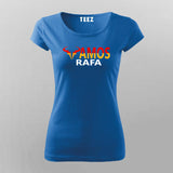 Vamos Rafa T-Shirt for Women Rafael Nadal Fan Gear