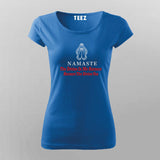 Namaste Divine Honors T-shirt For Women