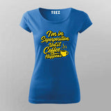 Superposition Coffee Mode T-Shirt For Women – Quantum Caffeine State
