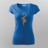 Lord Shiva Om Trishul Sanskrit T-Shirt for Women