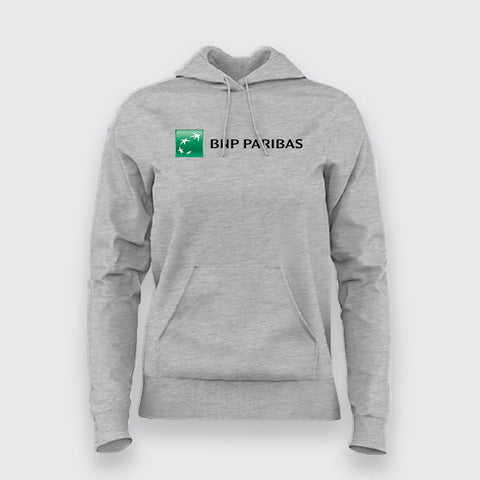 BNP Paribas Women's Hoodie - Financial Excellence Wear by Teez