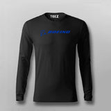 Boeing Men's Round Neck T-Shirt - Trendy and Comfortable