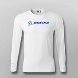 Boeing Men's Round Neck T-Shirt - Trendy and Comfortable