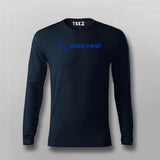 Boeing Men's Round Neck T-Shirt - Trendy and Comfortable