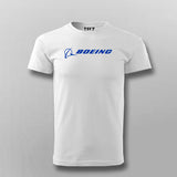 Boeing Men's Round Neck T-Shirt - Trendy and Comfortable