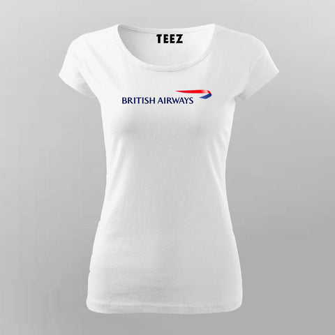 British Airways T-Shirt For Women
