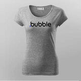 Bubble No-Code Development T-shirt For Women