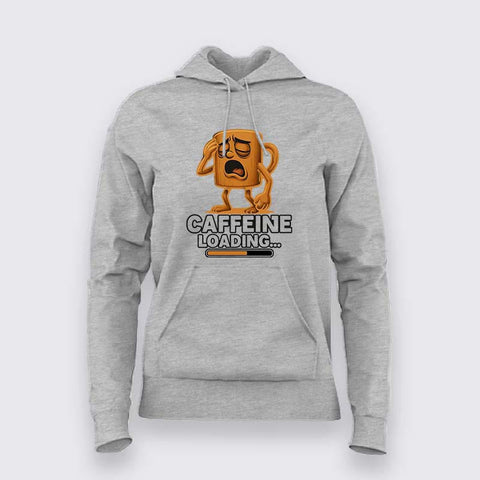 Caffeine Loading Hoodie For Women – Coffee Tech Hoodie