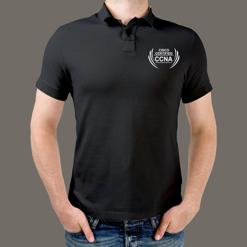 CCNA Cisco Certified Network Associate POLO T-Shirt For Men
