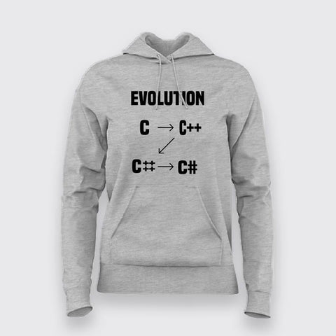C Evolution - Women's Programmer Hoodie