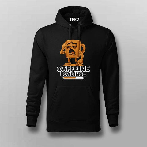 Caffeine Loading Hoodie For Men – Coffee Tech Hoodie