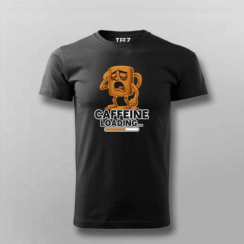 Caffeine Loading T-shirt For Men – Coffee Tech Tee