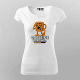 Caffeine Loading T-shirt For Women – Coffee Tech Tee