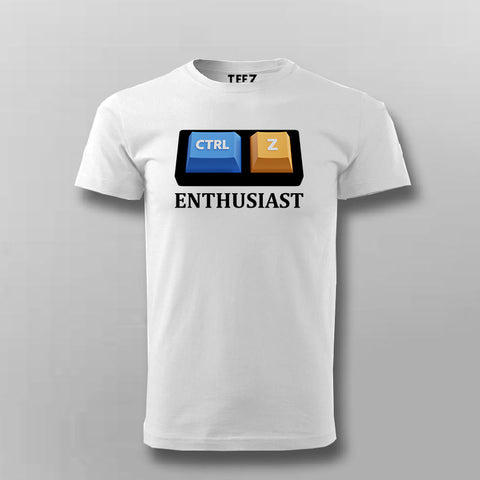 Ctrl + Z Enthusiast Developer Tee - Stylish Tech Wear by Teez