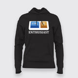 Ctrl + Z Enthusiast - Women's Undo Command Developer Hoodie