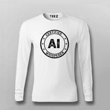 Certified AI Whisperer T-shirt For Men