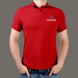 Chase Bank Polo T-Shirt For Men